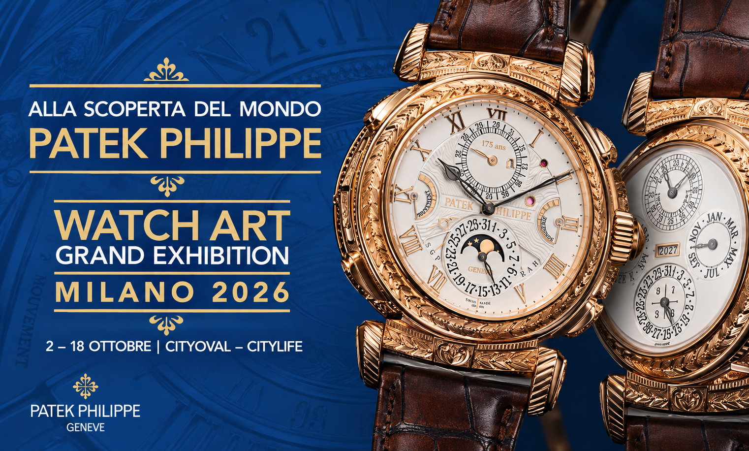 nikita sponsor patek philippe watch art grand exhibition 2026